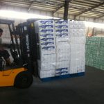 Механічний стабілізатор навантаження на підйомник промислових вилок